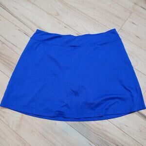 Title Nine Purple Athletic Skort Built-In Black Shorts XL